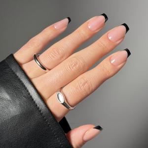 imageGlamnetic Press On Nails  Oat Milk  Medium Coffin White Fake Nails Salon Quality Milky Nails  15 Sizes  30 Nail Kit with Glue3E  Balsamic Glaze