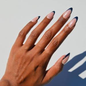 imageGlamnetic Press On Nails  Oat Milk  Medium Coffin White Fake Nails Salon Quality Milky Nails  15 Sizes  30 Nail Kit with Glue3F  Black Truffle