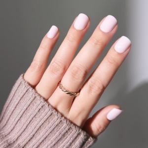 imageGlamnetic Press On Nails  Oat Milk  Medium Coffin White Fake Nails Salon Quality Milky Nails  15 Sizes  30 Nail Kit with Glue5A  Sweetie Set