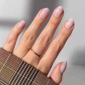 imageGlamnetic Press On Nails  Oat Milk  Medium Coffin White Fake Nails Salon Quality Milky Nails  15 Sizes  30 Nail Kit with Glue5C  Doll Cheeks