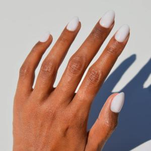 imageGlamnetic Press On Nails  Oat Milk  Medium Coffin White Fake Nails Salon Quality Milky Nails  15 Sizes  30 Nail Kit with Glue6C  Clean Girl