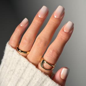 imageGlamnetic Press On Nails  Oat Milk  Medium Coffin White Fake Nails Salon Quality Milky Nails  15 Sizes  30 Nail Kit with Glue7C  Sugar Veil