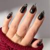 imageGlamnetic Press On Nails x Harry Potter  Rowena Ravenclaw  Short Oval Fake Nails with Velvet Gradient Tips ampamp Rose Gold Graphic Salon Quality Officially Licensed  15 Sizes  30 Nail Kit with Glue1  Dementor