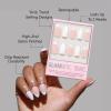 imageGlamnetic Press On Nails  Sugar Glazed  Medium Oval Fake Nails with a Sheer Nude Base Mini White Polka Dots ampamp Glazed Finish Salon Quality Everyday Nails  15 Sizes  30 Nail Kit with Glue3  Sweater Weather
