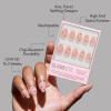 imageGlamnetic Press On Nails  Sugar Glazed  Medium Oval Fake Nails with a Sheer Nude Base Mini White Polka Dots ampamp Glazed Finish Salon Quality Everyday Nails  15 Sizes  30 Nail Kit with Glue7  Pink Comet
