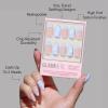 imageGlamnetic Press On Nails  Sugar Glazed  Medium Oval Fake Nails with a Sheer Nude Base Mini White Polka Dots ampamp Glazed Finish Salon Quality Everyday Nails  15 Sizes  30 Nail Kit with Glue5  Snow Bunny