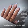 image:imageGlamnetic Press On Nails  Brown Short Almond Fake Nails with a Velvet Finish  Salon Quality  Summer Nails  Sicilian Sun 15 Sizes  30 Nail Kit with GlueTuscan Twist
