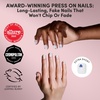 image:imageGlamnetic Press On Nails  Brown Short Almond Fake Nails with a Velvet Finish  Salon Quality  Summer Nails  Sicilian Sun 15 Sizes  30 Nail Kit with GlueSweet Picks