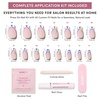 image:imageGlamnetic Press On Nails  Brown Short Almond Fake Nails with a Velvet Finish  Salon Quality  Summer Nails  Sicilian Sun 15 Sizes  30 Nail Kit with GlueTuscan Twist