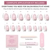 image:imageGlamnetic Press On Nails  Extra Short Fake Nails  Pearlescent Purple Velvet Press On Nails Salon Quality Kit with Glue  Oyster Baby  30 Nail Set in 12 Sizes3C  Sweet Talk