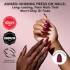 image:imageGlamnetic Press On Nails  Extra Short Fake Nails  Pearlescent Purple Velvet Press On Nails Salon Quality Kit with Glue  Oyster Baby  30 Nail Set in 12 Sizes5G  Berry Obsession