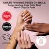 image:imageGlamnetic Press On Nails  Extra Short Fake Nails  Pearlescent Purple Velvet Press On Nails Salon Quality Kit with Glue  Oyster Baby  30 Nail Set in 12 Sizes3C  Sweet Talk