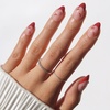 image:imageGlamnetic Press On Nails  Bluebelle  Short Almond Fake Nails with Pale Blue French Tips amp 3D Blueberry Accents on SemiSheer Base Glossy Finish Salon Quality  15 Sizes  30 Nail Kit with Glue3  Cherry Bomb