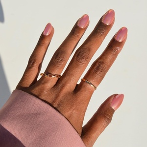 image:imageGlamnetic Press On Nails  Bluebelle  Short Almond Fake Nails with Pale Blue French Tips amp 3D Blueberry Accents on SemiSheer Base Glossy Finish Salon Quality  15 Sizes  30 Nail Kit with Glue4  Guava Drop