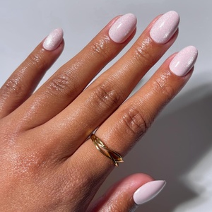 image:imageGlamnetic Press On Nails  Extra Short Fake Nails  Pearlescent Purple Velvet Press On Nails Salon Quality Kit with Glue  Oyster Baby  30 Nail Set in 12 Sizes3C  Sweet Talk