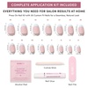 image:imageGlamnetic Press On Nails  Antipasto  Short Almond Fake Nails with Olives Tortoiseshell amp 3D Nail Art  Salon Quality Summer Nails  15 Sizes  30 Nail Kit with GlueSummer Fresco