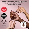 image:imageGlamnetic Press On Nails  Short Almond Fake Nails  Tortoiseshell Press On Nails Salon Quality Kit with Glue  Main Reference  30 Nail Set in 15 Sizes1D  Main Reference