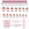 image:imageGlamnetic Press On Nails  Short Almond Fake Nails  Tortoiseshell Press On Nails Salon Quality Kit with Glue  Main Reference  30 Nail Set in 15 Sizes2C  The Trendsetter