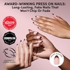 image:imageGlamnetic Press On Nails  Short Almond Fake Nails  Tortoiseshell Press On Nails Salon Quality Kit with Glue  Main Reference  30 Nail Set in 15 Sizes2D  The Original