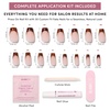 image:imageGlamnetic Press On Nails  Short Almond Fake Nails  Tortoiseshell Press On Nails Salon Quality Kit with Glue  Main Reference  30 Nail Set in 15 Sizes2F  Top Tier