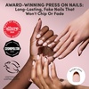image:imageGlamnetic Press On Nails  Short Almond Fake Nails  Tortoiseshell Press On Nails Salon Quality Kit with Glue  Main Reference  30 Nail Set in 15 Sizes2H  High Standards