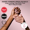 image:imageGlamnetic Press On Nails  Short Almond Fake Nails  Tortoiseshell Press On Nails Salon Quality Kit with Glue  Main Reference  30 Nail Set in 15 Sizes5A  Pink Darling
