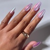 image:imageGlamnetic Press On Nails  Short Almond Fake Nails  Tortoiseshell Press On Nails Salon Quality Kit with Glue  Main Reference  30 Nail Set in 15 Sizes4A  Oyster Pearl