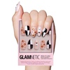 image:imageGlamnetic Glossy Boo Press On Nails  Short Almond Fake Nails  30 Pc Kit  Halloweenready press on nails for women Graphic glueon set Waterproof chipresistant up to 2 weeks wear
