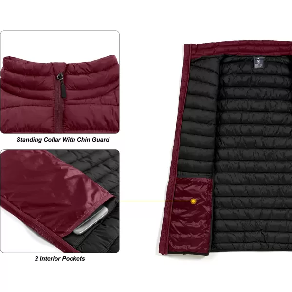 Little Donkey Andy Men's Lightweight Warm Puffer Vest Outdoor Sleeveless Jacket for Golf Hiking Casual Travel