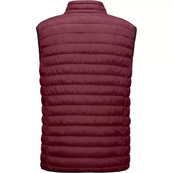 Little Donkey Andy Men's Lightweight Warm Puffer Vest Outdoor Sleeveless Jacket for Golf Hiking Casual Travel
