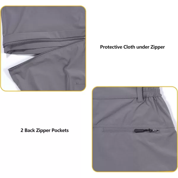Little Donkey Andy Men's Stretch Convertible Pants, Zip-Off Quick-Dry Hiking Pants, UV Protection, Lightweight