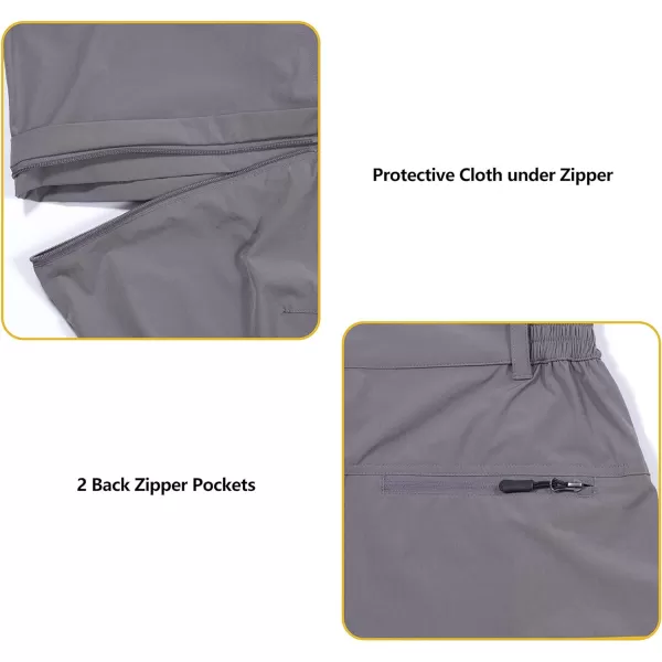 Little Donkey Andy Men's Stretch Convertible Pants, Zip-Off Quick-Dry Hiking Pants, UV Protection, Lightweight