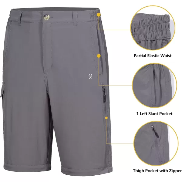 Little Donkey Andy Men's Stretch Convertible Pants, Zip-Off Quick-Dry Hiking Pants, UV Protection, Lightweight