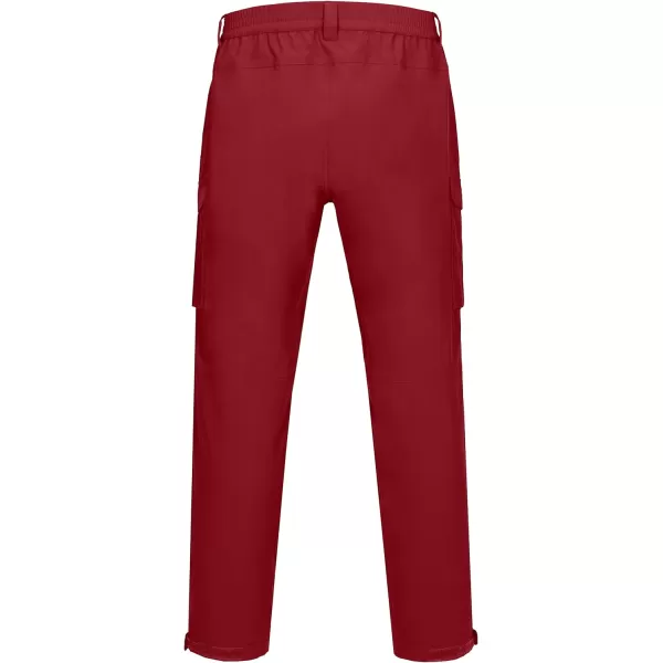 Little Donkey Andy Mens Waterproof Rain Hiking Pants Lightweight Quick Dry Outdoor Mountain Pants