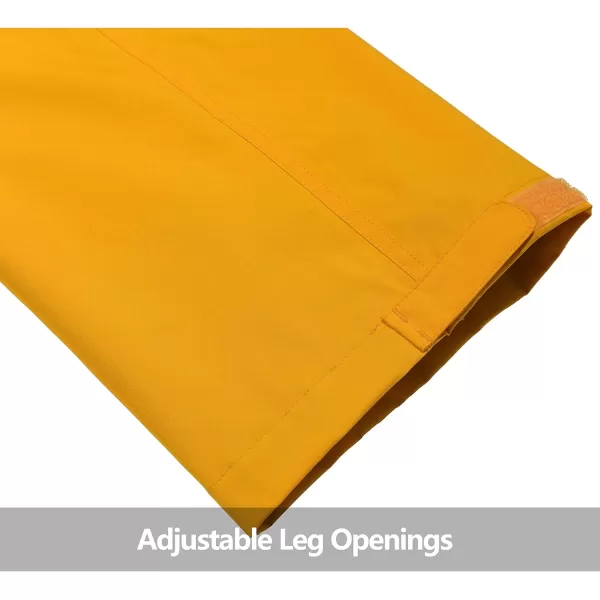 Little Donkey Andy Mens Waterproof Rain Hiking Pants Lightweight Quick Dry Outdoor Mountain Pants