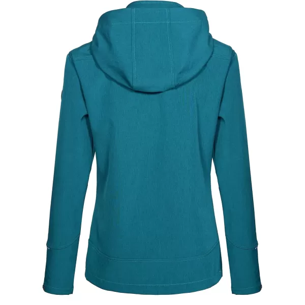Little Donkey Andy Women's Softshell Jacket Ski Jacket with Removable Hood, Fleece Lined and Water Repellent