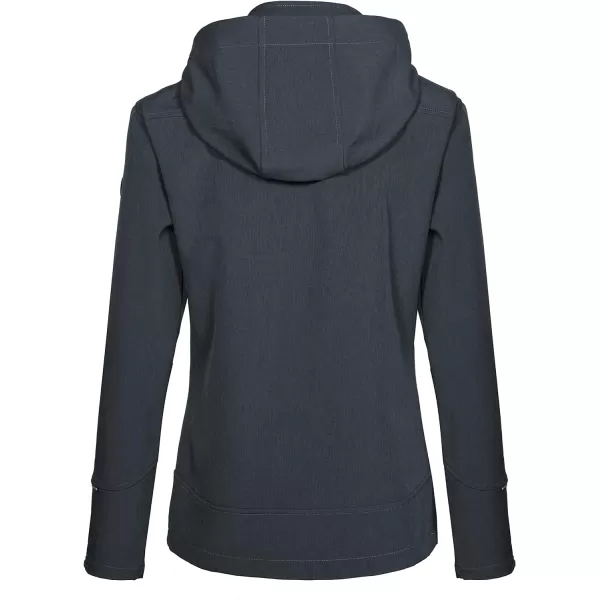 Little Donkey Andy Women's Softshell Jacket Ski Jacket with Removable Hood, Fleece Lined and Water Repellent