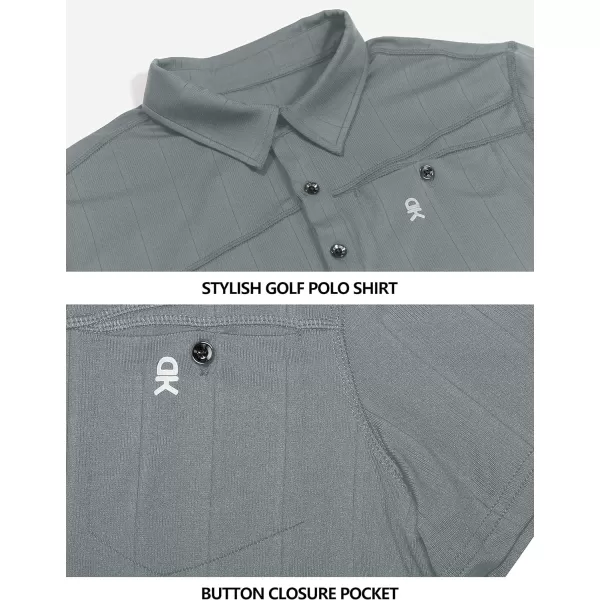 Little Donkey Andy Women's Ultra Stretch Quick Dry Lightweight Golf Polo Shirts Moisture Wicking Top UPF50+ Tennis Sports