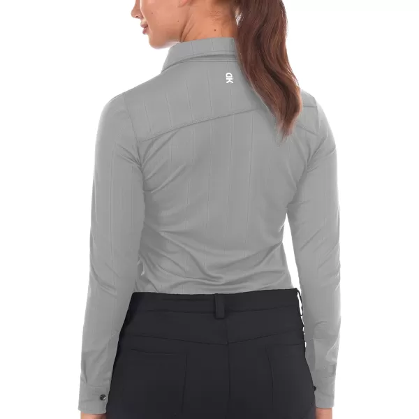 Little Donkey Andy Women's Ultra Stretch Quick Dry Lightweight Golf Polo Shirts Moisture Wicking Top UPF50+ Tennis Sports