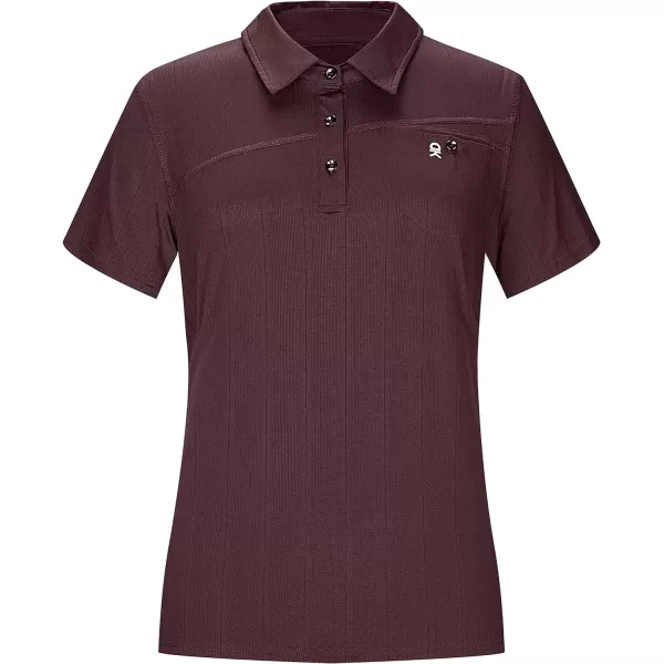 Little Donkey Andy Women's Ultra Stretch Quick Dry Lightweight Golf Polo Shirts Moisture Wicking Top UPF50+ Tennis Sports
