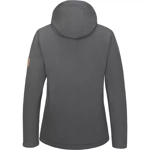 Little Donkey Andy Women's Waterproof Ski Snowboarding Jacket Windproof Warm Coat with Detachable Hood