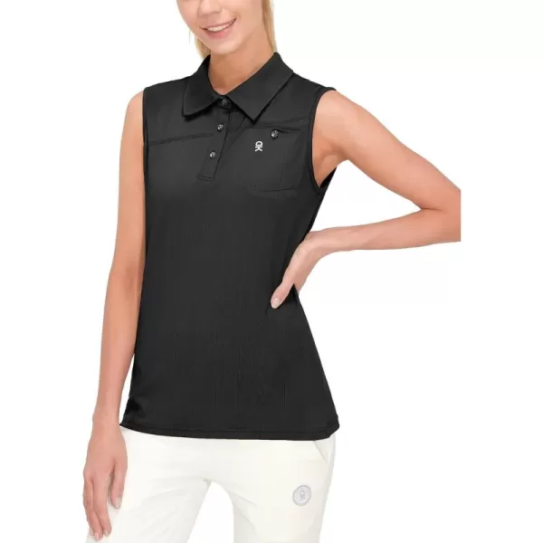 Little Donkey Andy Women's Ultra Stretch Quick Dry Lightweight Golf Polo Shirts Moisture Wicking Top UPF50+ Tennis Sports