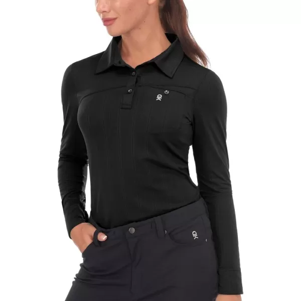 Little Donkey Andy Women's Ultra Stretch Quick Dry Lightweight Golf Polo Shirts Moisture Wicking Top UPF50+ Tennis Sports