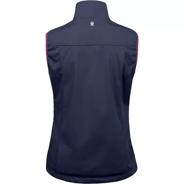 Little Donkey Andy Women's Lightweight Softshell Vest, Windproof Sleeveless Jacket for Running Hiking Travel