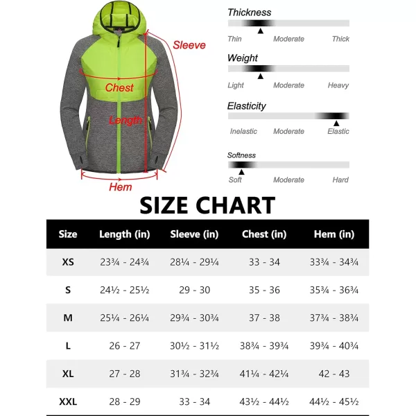 Little Donkey Andy Women's Lightweight Thermal Running Jacket Hybrid Quilted Full Zip Golf Jacket with Hood