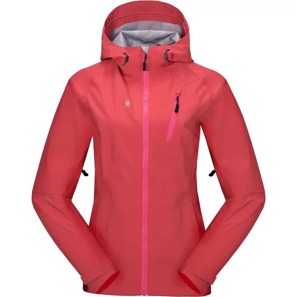 Little Donkey Andy Women’s Waterproof Rain Jacket Outdoor Windbreaker Rain Shell for Hiking, Travel