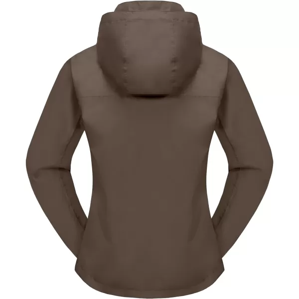 Little Donkey Andy Women’s Waterproof Rain Jacket Outdoor Windbreaker Rain Shell for Hiking, Travel