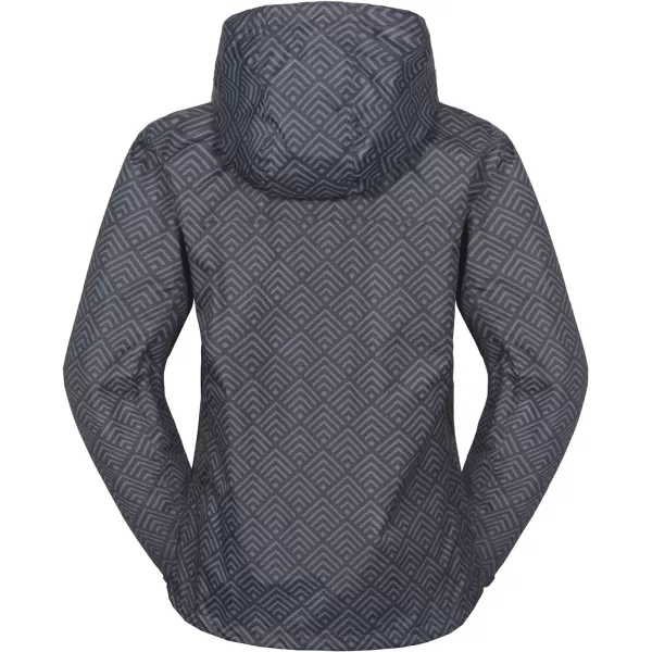 Little Donkey Andy Women’s Waterproof Rain Jacket Outdoor Windbreaker Rain Shell for Hiking, Travel