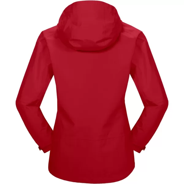 Little Donkey Andy Women’s Waterproof Rain Jacket Outdoor Windbreaker Rain Shell for Hiking, Travel