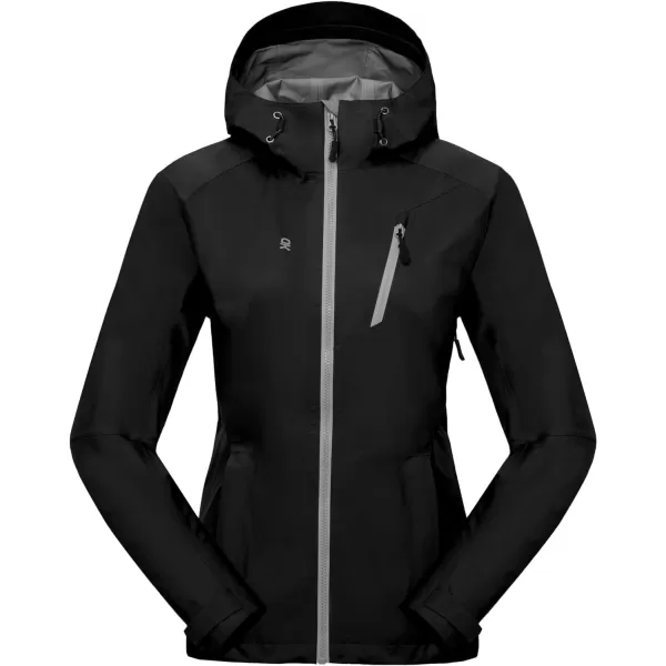 Little Donkey Andy Women’s Waterproof Rain Jacket Outdoor Windbreaker Rain Shell for Hiking, Travel